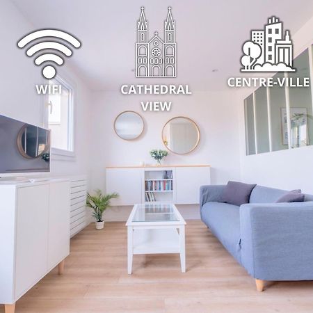 Le Clovis - Cathedrale Apartment Reims Exterior photo
